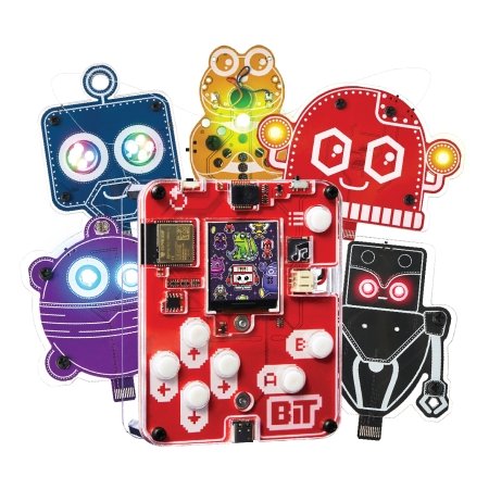 CIRCUITMESS Wacky Robot mokomasis STEM rinkinys BIT, CM-SA-BIT 