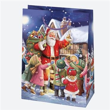 Krepšelis dovanoms  kalėdinis T10  XL, 5906664000392 5906664000392