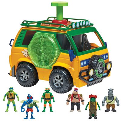 TMNT žaidimų rinkinys su 6 figūrėlėmis Mutation Station, 84386 