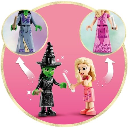 75683 LEGO® Wicked Glinda ir Elphaba bendrabutis 