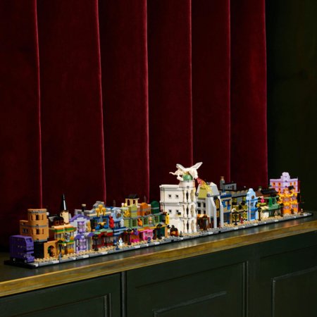 76444 LEGO® Harry Potter™ Skersinio skersgatvio burtininkų parduotuvės 