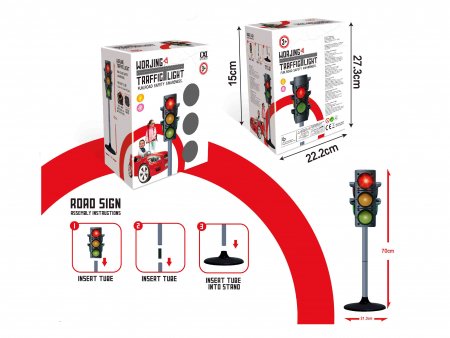 DIHUA TOYS kelio ženklų rinkinys, 5 det., OT1090606 OT1090606