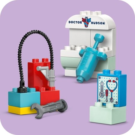 10456 LEGO® DUPLO® Disney™ Makvyno apsilankymas Daktaro garaže 