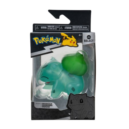 POKEMON figūrėlė Transculent Battle - Bulbasaur, PKW2403 