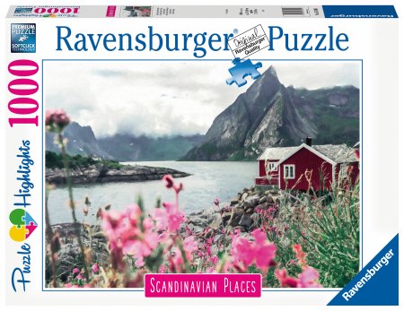 RAVENSBURGER dėlionė Reine Lofoten, Norway, 1000d., 16740 16740