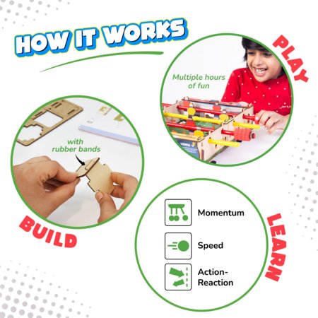 SMARTIVITY konstruktorius - žaidimas Foosball, SMRT1182 