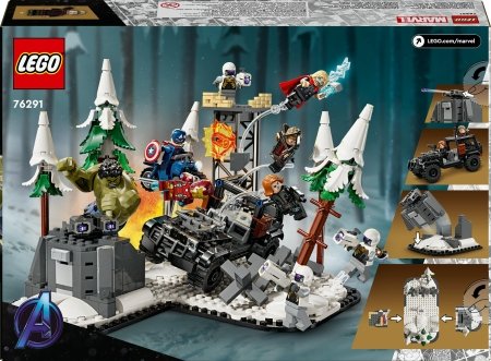 76291 LEGO® Super Heroes Marvel Keršytojų komanda: Altrono amžius 