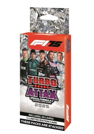 TOPPS kortelės Formula 1 2025 Turbo Attax Value Box, 076341 