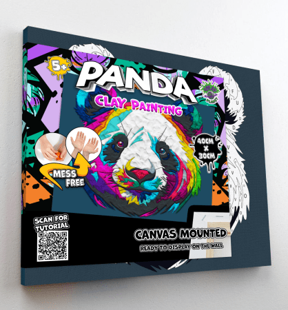 SPLAT PLANET modelino paveikslo rinkinys Panda, SP46925 