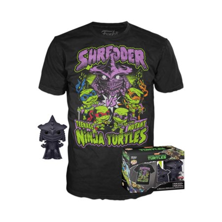FUNKO POP & TEE vinilinė figūrėlė ir marškinėliai: Teenage Mutant Ninja Turtles M, 61699 