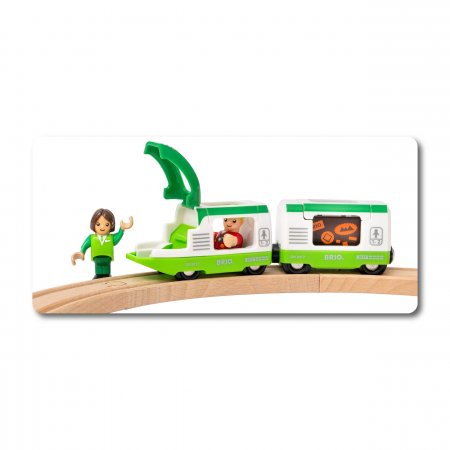 BRIO traukinio rinkinys su bėgiais, 33847 33847