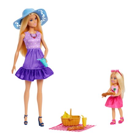 BARBIE pikniko temos lėlių rinkinys, JBF43 