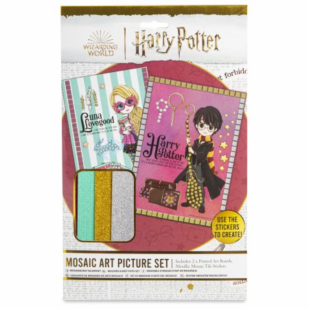 HARRY POTTER kūrybinis rinkinys su lipdukais, 92-0023 92-0023