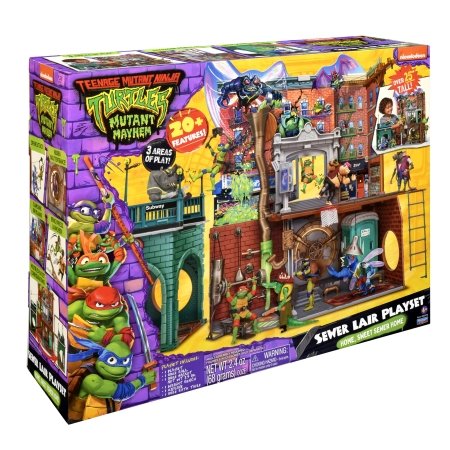 TMNT žaidimų komplektas Sewer Lair, 83478 83478