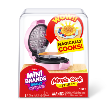 MINI BRANDS miniatiūrų rinkinys Magic Cook Kitchen, 1 serija, asort., 77789UQ1 