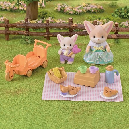 SYLVANIAN FAMILIES Pikniko rinkinys lapė su mažyliu, 5698 5698