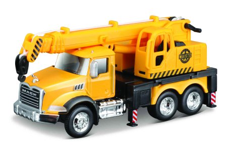 MAISTO DIE CAST auto modelis 4.5" City Services - Mack Granite, assort., 21239 