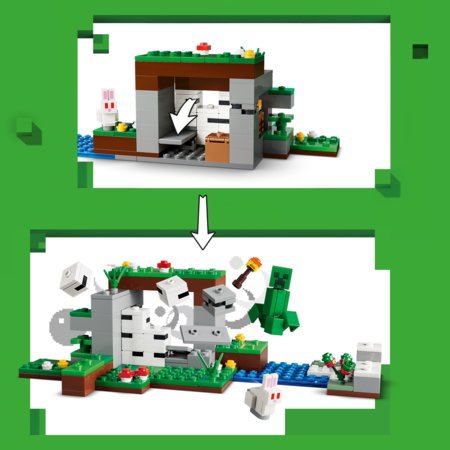 21593 LEGO® Minecraft® Pirmosios nakties nuotykis 