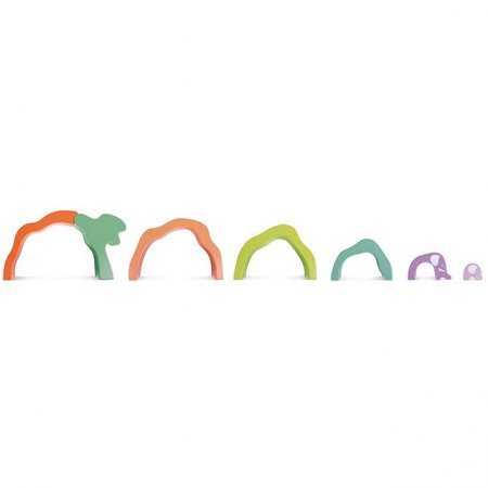 HAPE sudedami blokeliai Safari Elephant, E0489A E0489A