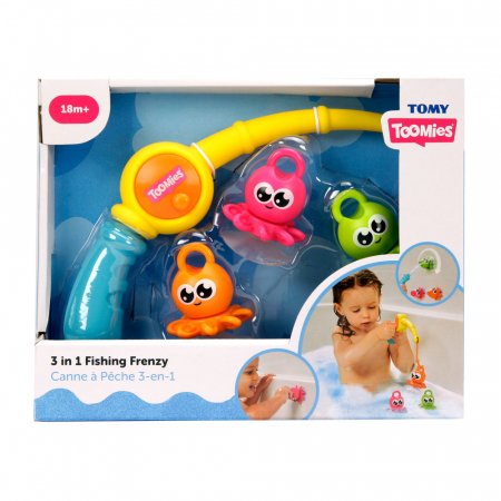 TOMY vonios žaislas Fishing Frenzy, E73103 E73103