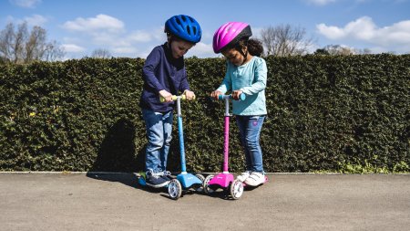 HTI paspirtukas Mini Cruiser, mėlynas, 1437305 1437305