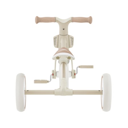 GLOBBER mokomasis triratukas Learning Trike, 2in1 Plus, kokosinis, 737-466 