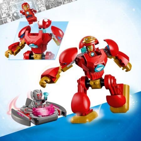 11209 LEGO® ǀ Marvel „Iron Man and His Awesome Friends“ Altronas prieš Geležinį žmogų 