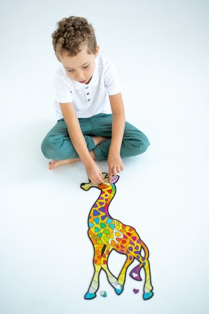 KIDS DO medinė dėlionė Žirafa, 62d., AP3113 