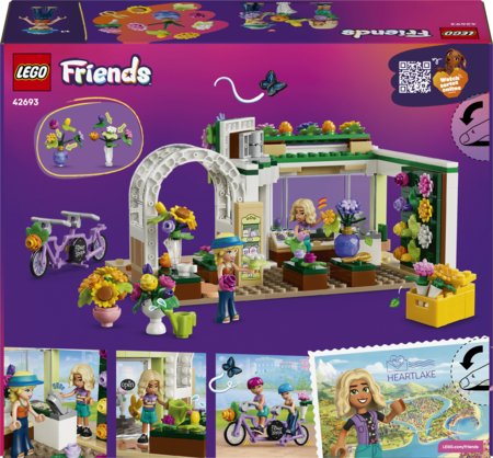 42693 LEGO® Friends Kūrybiška gėlių parduotuvė 