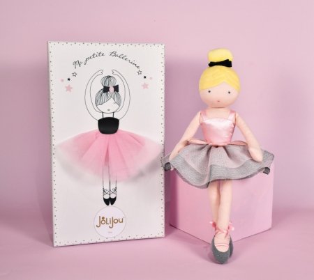 DOUDOU ET COMPAGNIE minkšta lėlytė mažoji balerina Margot 35cm, JJ6037 