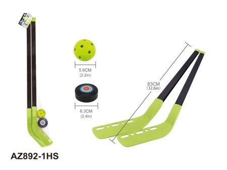 AJ SPORTZ ledo ritulio rinkinys su 5,6 cm kamuoliu ir 6,3 cm rituliais, AZ892-1HS 