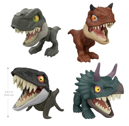 JURASSIC WORLD kandžiojantis dinozauras, asort., JFC86 