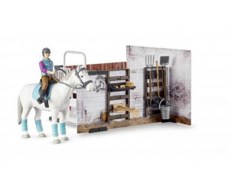 BRUDER rinkinys Horse barn, 62506 62506