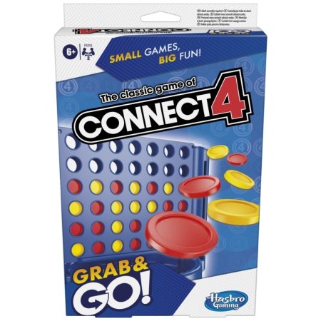 HASBRO GAMING kelionins žaidimas CONNECT 4, F825374A 