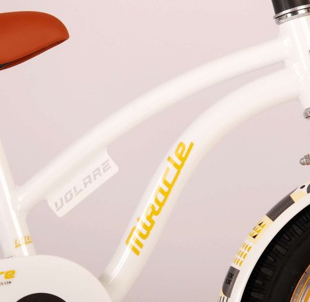 VOLARE Miracle Cruiser dviratis 14" baltas, 21488 21488