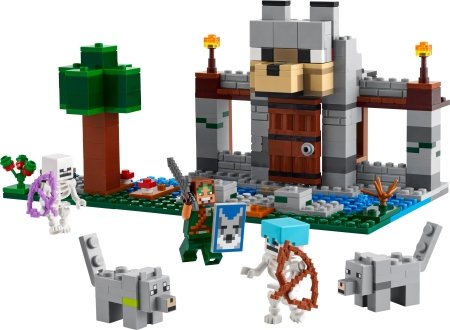 21261 LEGO® Minecraft™ Vilkų tvirtovė 