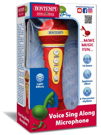 BONTEMPI nešiojamas mikrofonas SING-a-long, 41 2020 