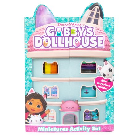GABBY'S DOLLHOUSE Miniatures kūrybinis rinkinys, 70-0004 
