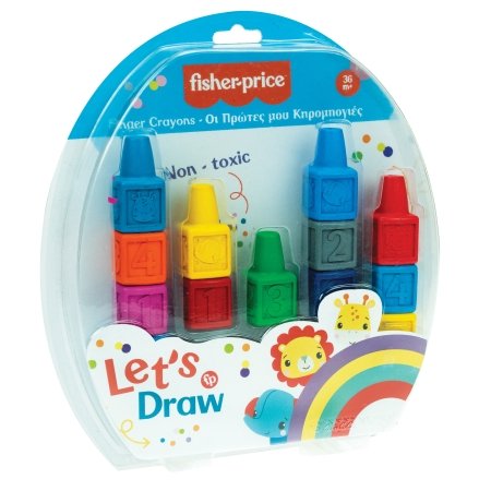 FISHER PRICE kreidutės 13vnt., 321-00003 