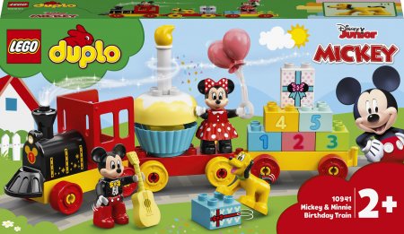 10941 LEGO® DUPLO® | Disney Mikio ir Minės gimtadienio traukinys 10941
