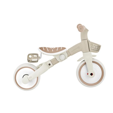 GLOBBER mokomasis triratukas Learning Trike, 3in1 Plus, kokosinis, 738-466 