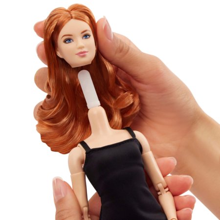 BARBIE Basics lėlė rausvais plaukais, JBH74 