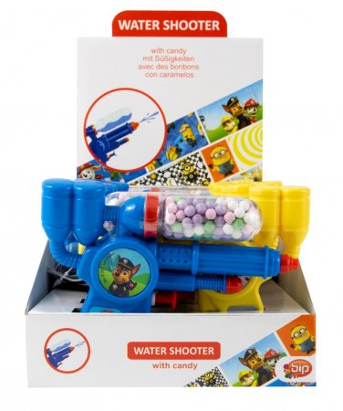 Vandens šautuvas su saldainiais (LICENCE MIX), 20g, BIP0023 BIP0023