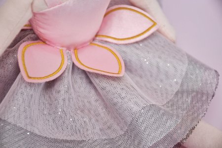 DOUDOU ET COMPAGNIE minkšta lėlytė mažoji balerina Margot 35cm, JJ6037 