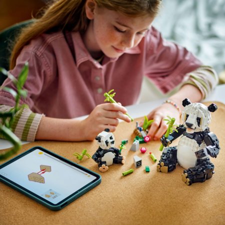 31165 LEGO® Creator Laukiniai gyvūnai: pandų šeima 