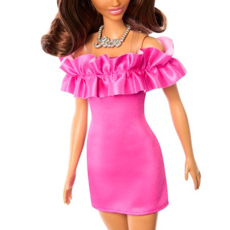 BARBIE Barbė madistė rausva suknele, HRH15 