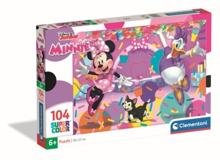 CLEMENTONI dėlionė Disney Minnie, 104 det., 25054 
