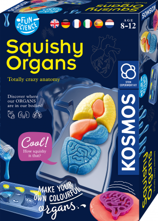 KOSMOS lavinamasis rinkinys Squishy Organs, 1KS616816 1KS616816