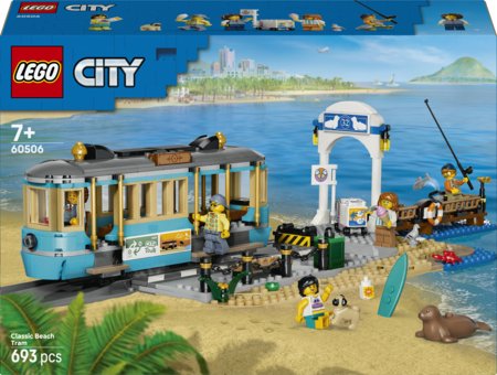 60506 LEGO® City Klasikinis paplūdimio tramvajus 