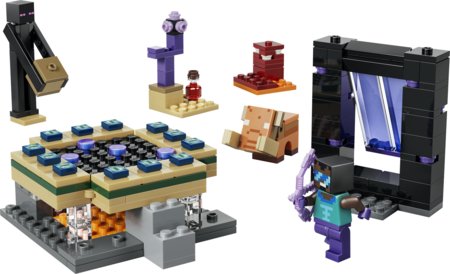 21584 LEGO® Minecraft® Kelionė į Neterį ir Enderį 